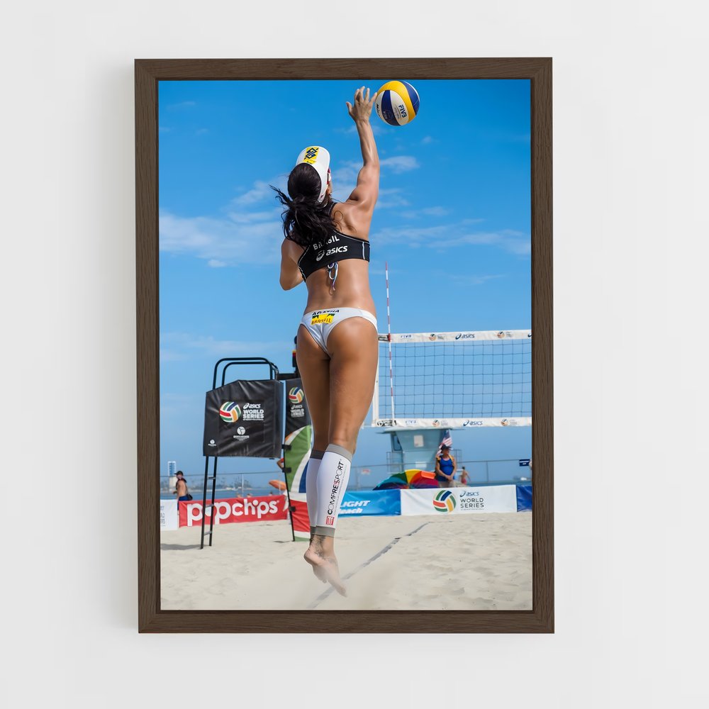 Poster Beach Power – affiche Beach-volley (vue 5)